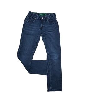 Levi's Boys 511 Slim Fit Denim Blue Jeans Size 10